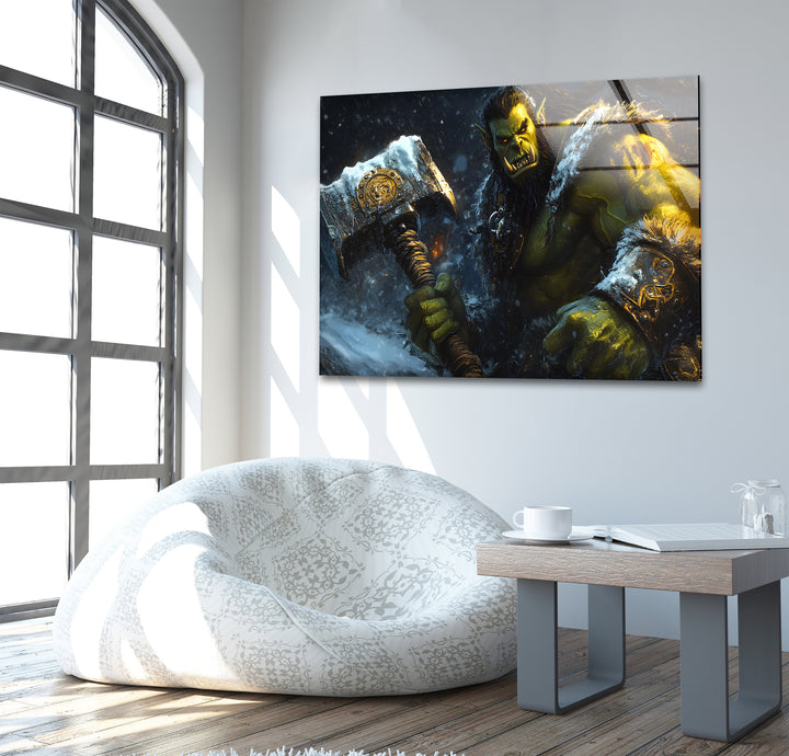 Video game art prints highlighting epic moments and characters from legendary gaming franchises
