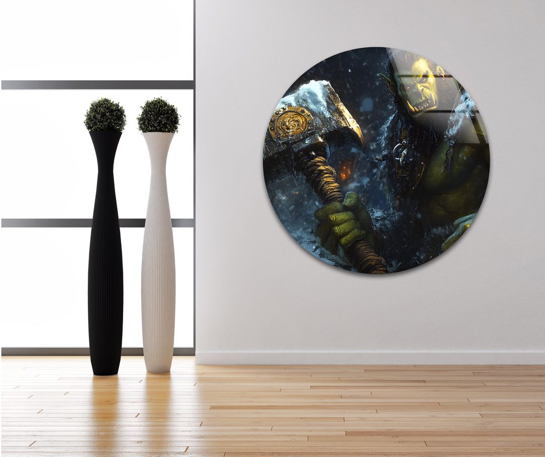 Gaming decor designed for fans of video games, blending creativity with immersive visuals

