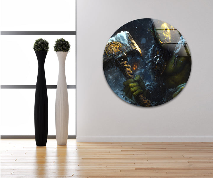Gaming decor designed for fans of video games, blending creativity with immersive visuals
