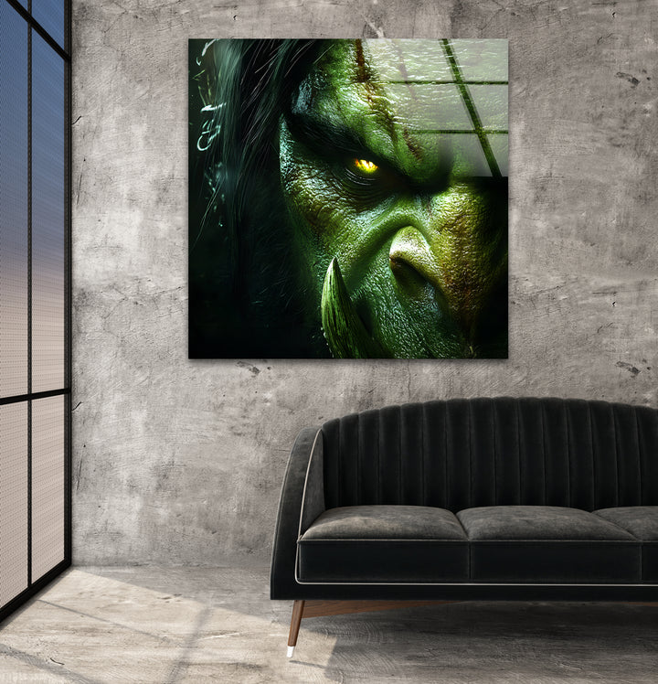 Eye-catching gamer wall decor showcasing intricate gaming art and stunning video game landscapes
