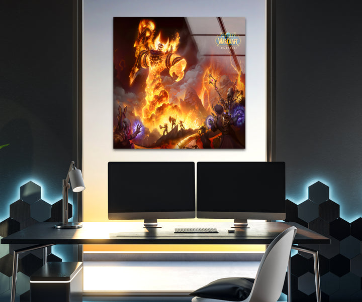 Vibrant gaming art prints designed to capture the excitement and adventure of video games
