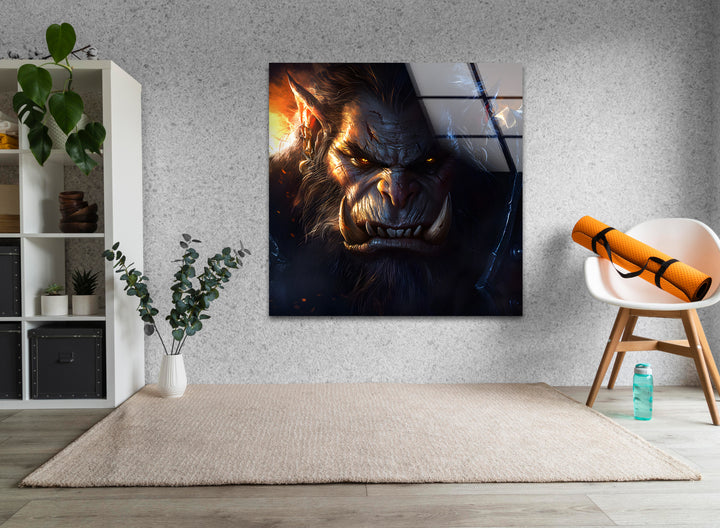 Gaming decor designed for fans of video games, blending creativity with immersive visuals
