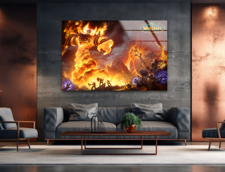 Gaming decor that combines bold colors and intricate artwork to celebrate gamer culture
