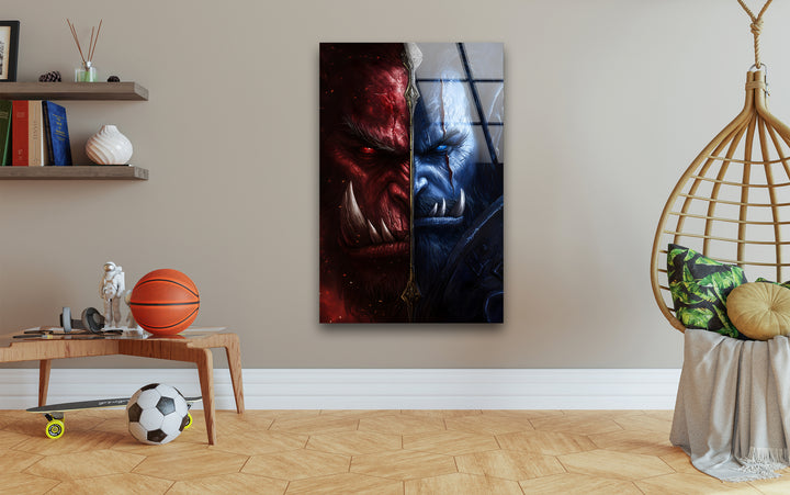Video game art showcasing immersive worlds and characters perfect for gaming decor enthusiasts
