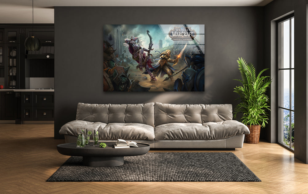 Gaming decor that brings the excitement of video games to life with bold and colorful prints
