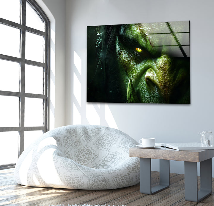Gaming art inspired by legendary video games, perfect for creating a bold gamer wall decor
