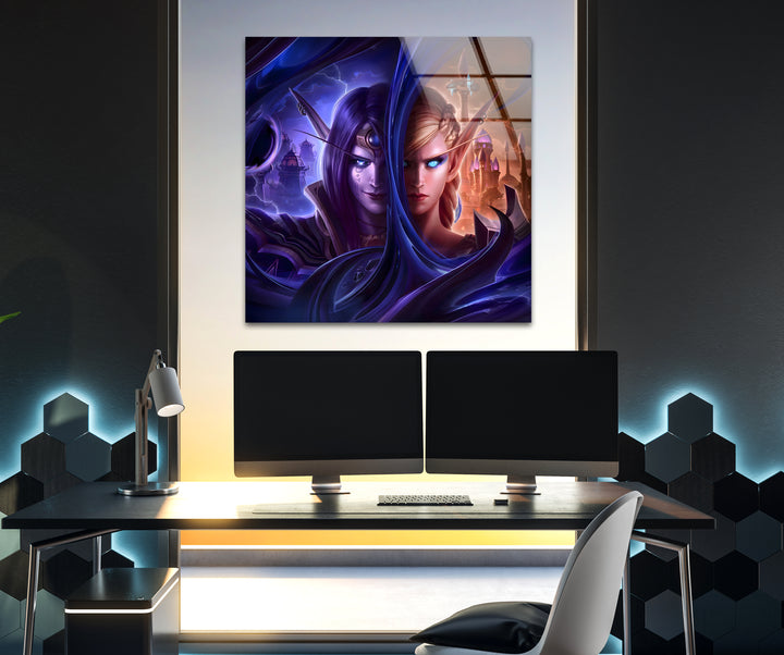 Video game art prints that showcase stunning visuals and epic scenes from popular gaming titles
