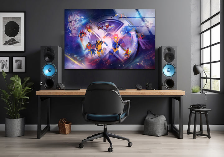 Superheroes wall art perfect for transforming any space into a tribute to legendary heroes
