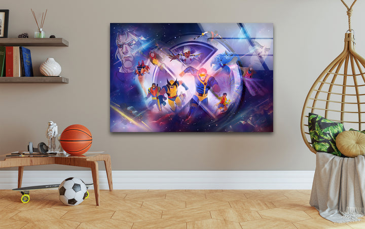 Bold superheroes wall art featuring action-packed designs to energize your decor
