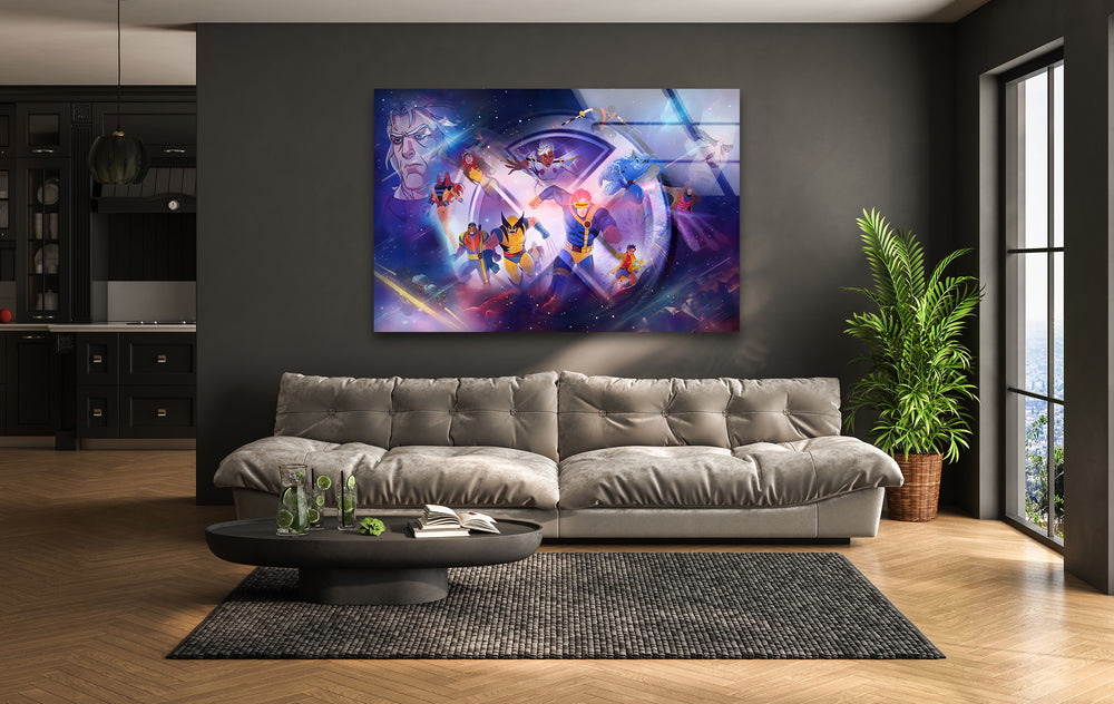 Stunning superheroes artwork featuring dynamic action scenes and detailed illustrations
