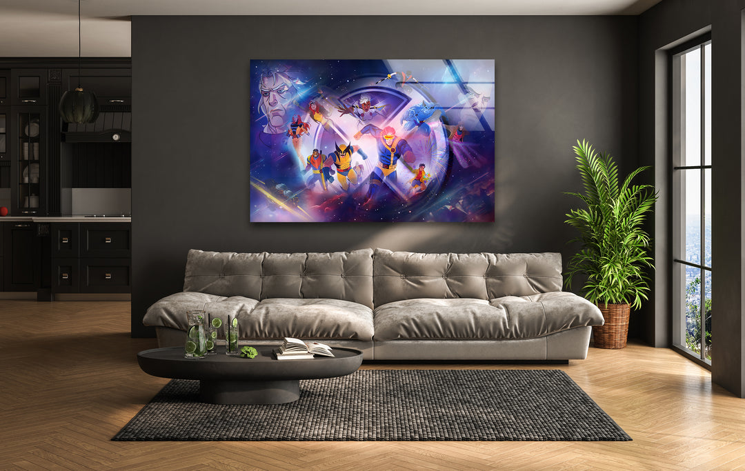 Stunning superheroes artwork featuring dynamic action scenes and detailed illustrations

