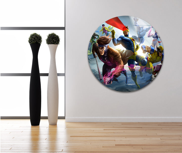 X-Men Glass Wall Art art glass wall art, glass wall art pictures
