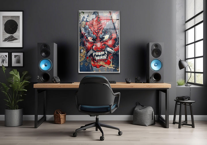 Yakuza Modern Glass Art & Cool Wall Art