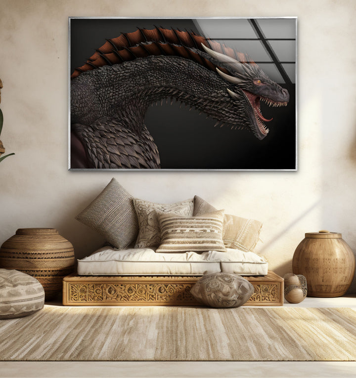 Fierce Dragon: A fierce, menacing dragon that will elevate the energy of your room.
