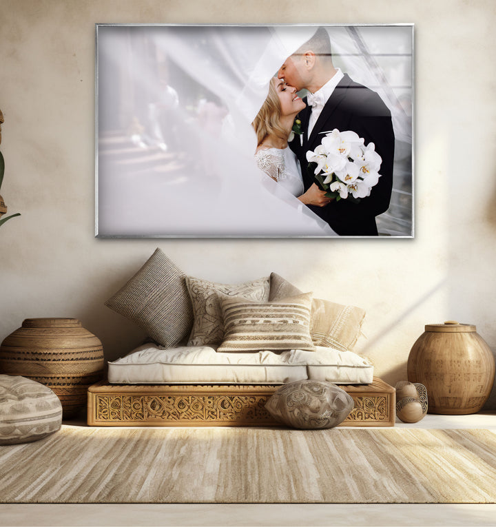Framed Custom Landscape Glass Wall Art