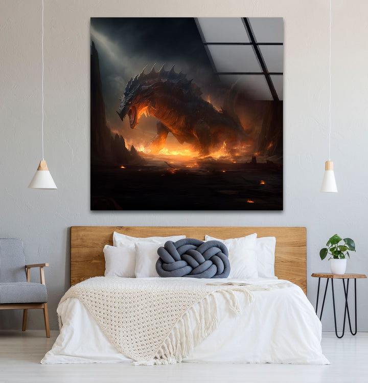 Fierce Dragon: A bold, fire-breathing dragon to power up your decor.
