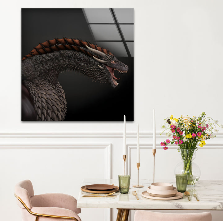 Fierce Dragon: A dragon that exudes power and strength, making a bold statement in any room.
