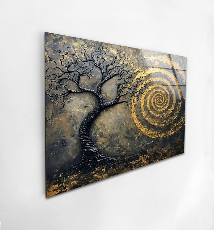 Improvisation Painting Tempered Glass Wall Art - MyPhotoStation