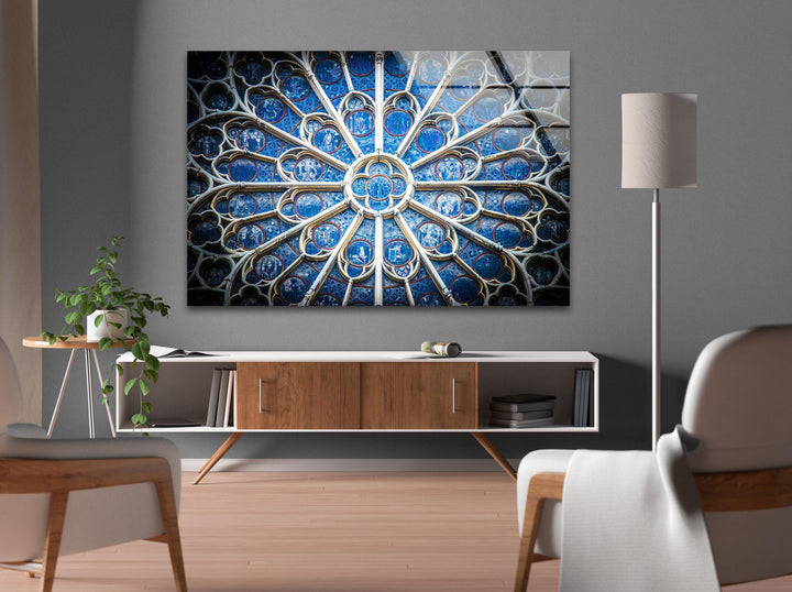 Notre Dame Cathedral Glass Wall Art stained glass wall art, stained glass wall decor