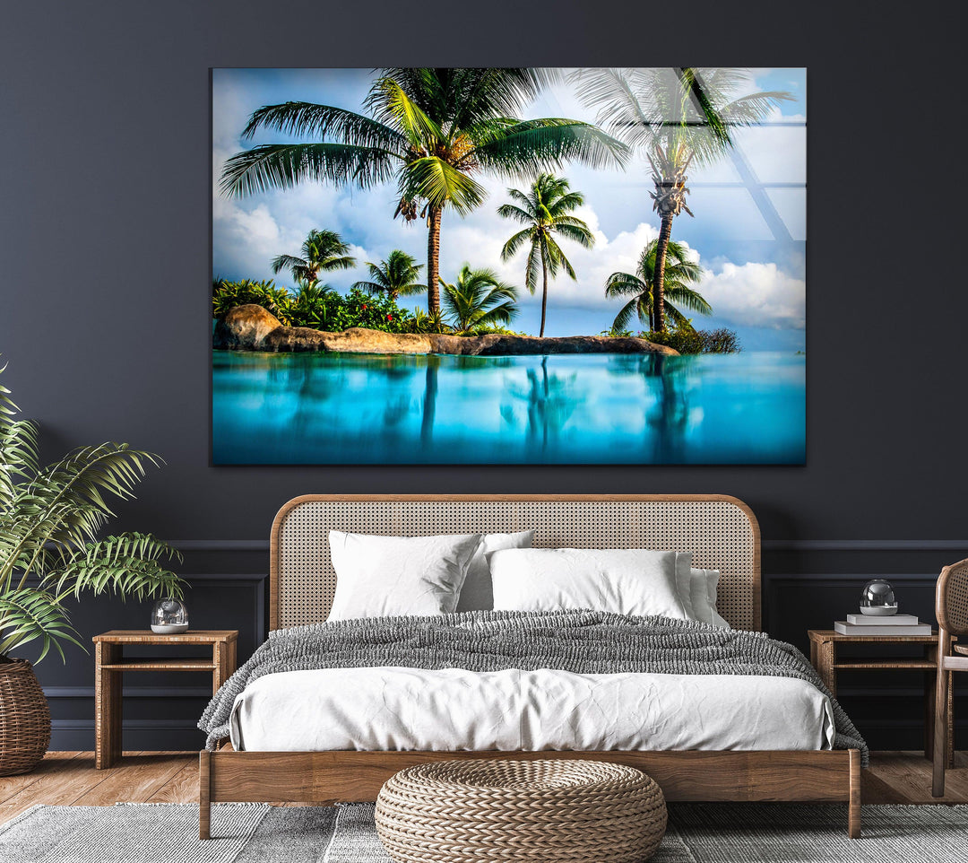 Large landscape wall art transforming spaces with bold, immersive depictions of natural landscapes

