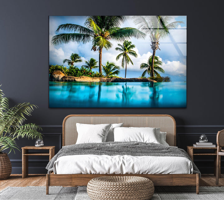 Large landscape wall art transforming spaces with bold, immersive depictions of natural landscapes

