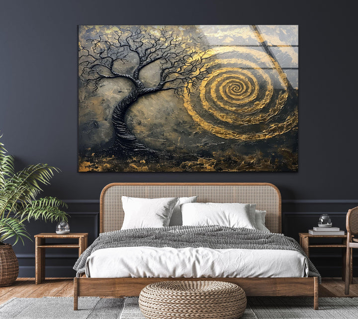 Improvisation Painting Tempered Glass Wall Art - MyPhotoStation