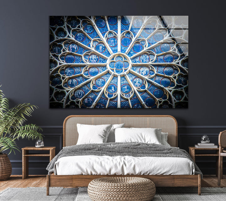 Notre Dame Cathedral Glass Wall Art glass wall decor, glass wall art decor