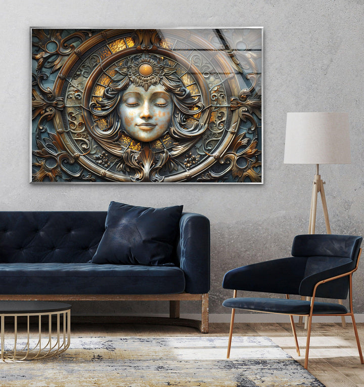 Medusa Tempered Glass Wall Art - MyPhotoStation