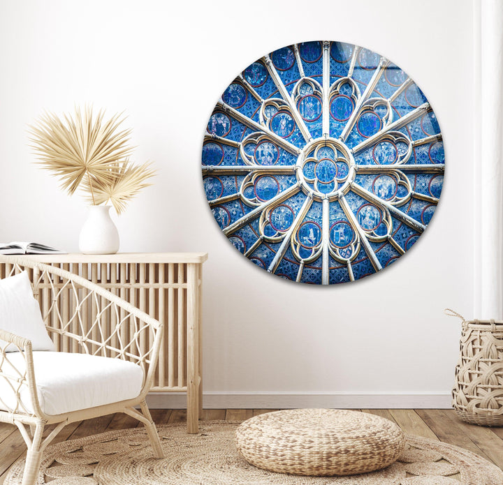 Notre Dame Cathedral Glass Wall Art custom glass photo prints, large glass prints