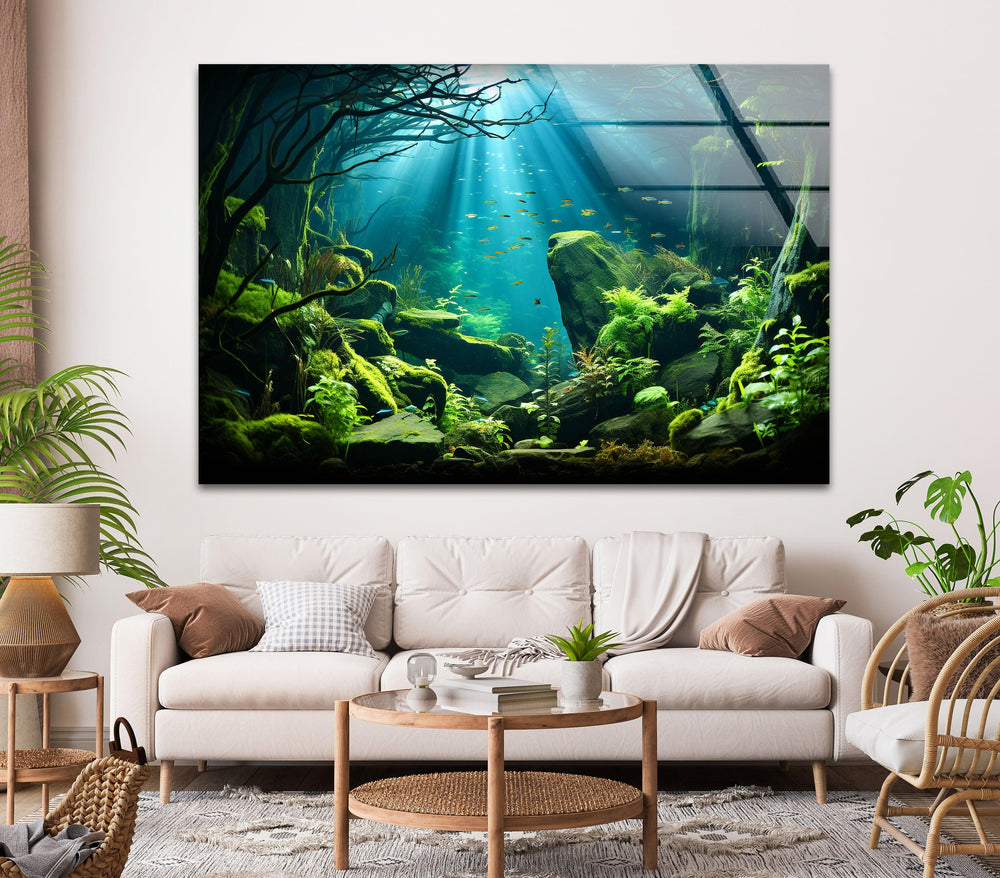 A mesmerizing aquatic landscape, showcasing nature’s wonders beneath the surface.
