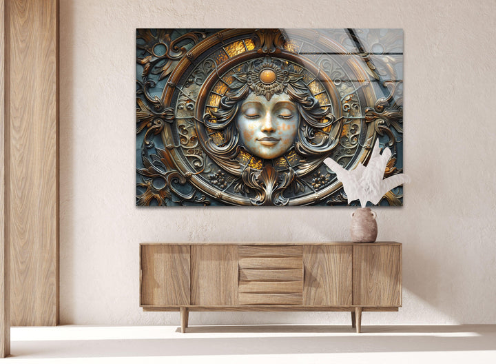 Medusa Tempered Glass Wall Art - MyPhotoStation