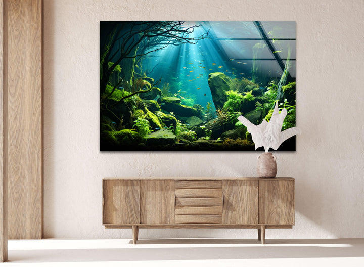 Breathtaking aquatic landscape showcasing the wonders of underwater forests.
