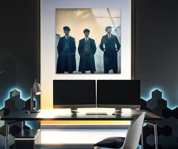 Peaky Blinders Glass Wall Art glass pictures for Wall, glass prints wall art
