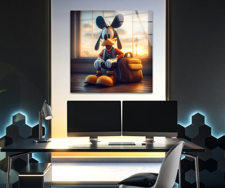 Captivating animation art blending imaginative cartoon aesthetics with a playful and vibrant palette






