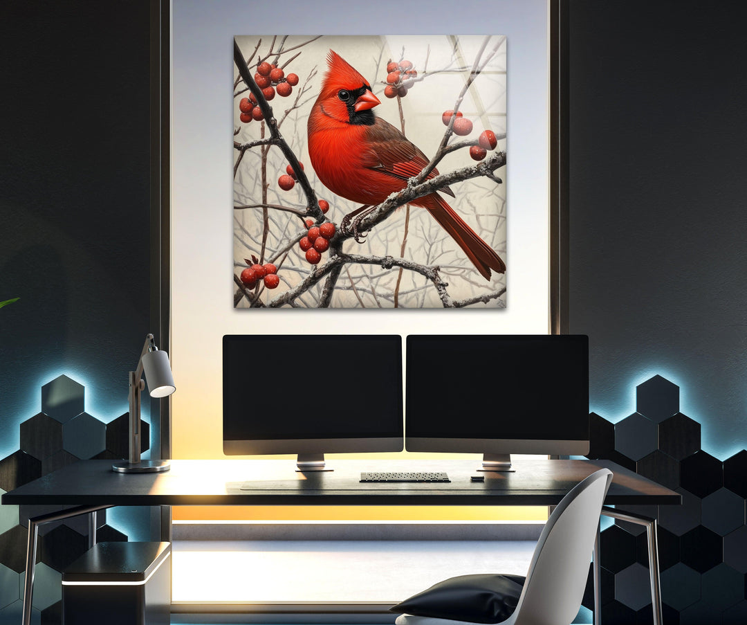 Goldfinch Glass Wall Art glass photo prints, glass picture prints
