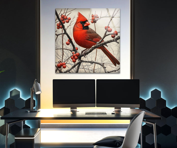 Goldfinch Glass Wall Art glass photo prints, glass picture prints
