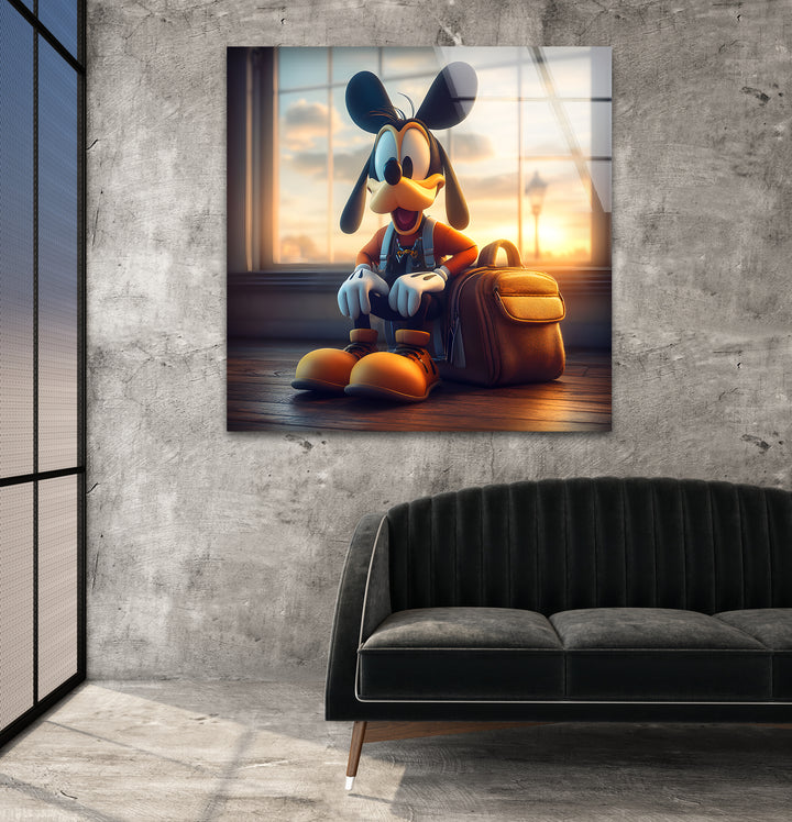 Charming animated art that brings a magical cartoon world to life through intricate designs and lively hues

