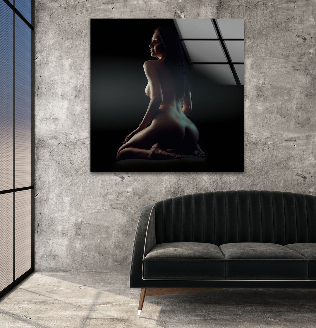 Erotic artwork combining nude art and sexual drawings for bold decor
