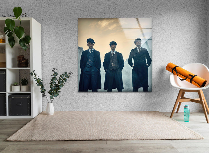 Peaky Blinders Glass Wall Art glass image printing, glass prints from photos
