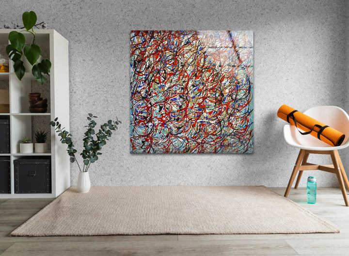 Abstract Art Pablo Picasso Glass Wall Art
