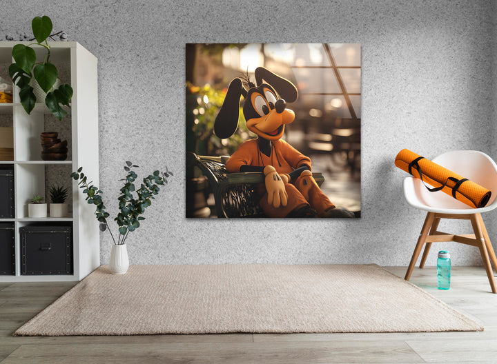 Lively cartoon art showcasing a delightful animated scene filled with motion and creative flair

