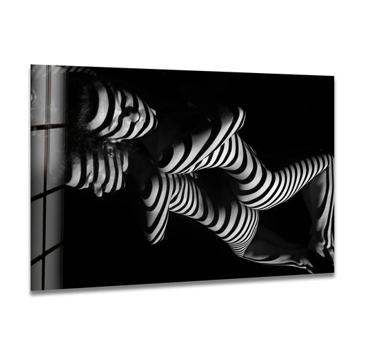 Nude artwork blending sexual drawings and bold erotic aesthetics