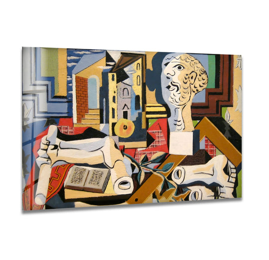 Pablo Picasso Studio with Plaster Glass Wall Art - MyPhotoStation