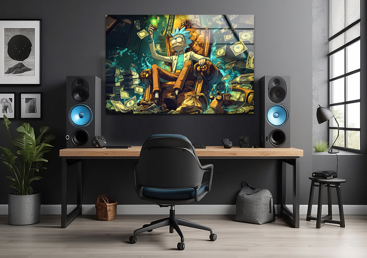 Rich Rick Sanchez Glass Wall Art  glass image printing, glass prints from photos
