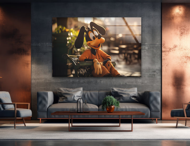 An enchanting animated art scene blending bold cartoon visuals with imaginative elements

