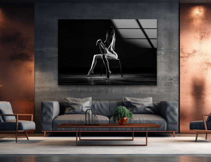 Striking erotic drawings paired with sensual sexy artwork for modern spaces
