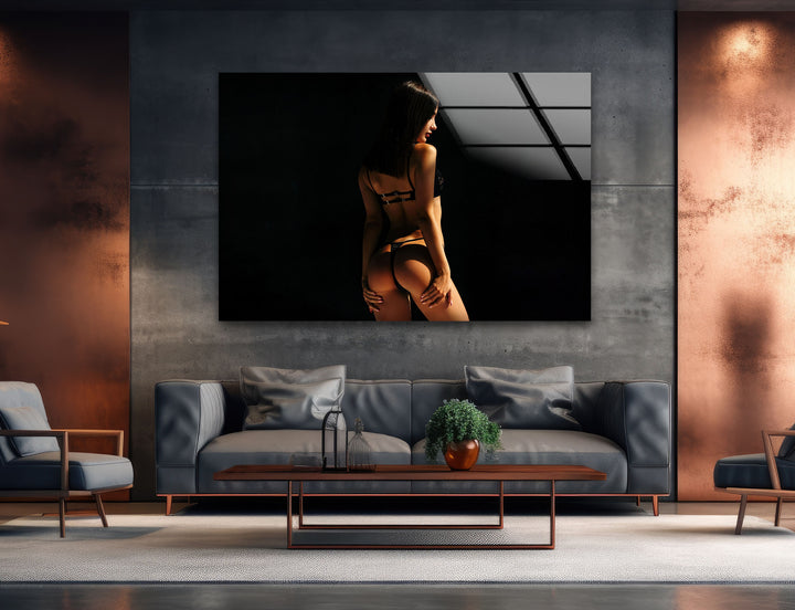 Captivating naked art with a focus on sexual and erotic aesthetics
