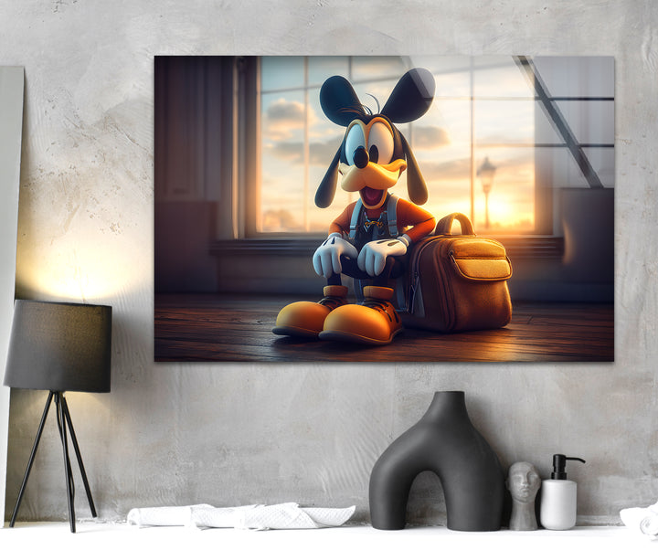 Bright and cheerful animation art depicting a fun-filled cartoon universe with lively characters

