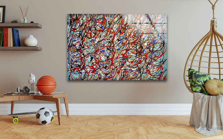 Abstract Art Pablo Picasso Glass Wall Art