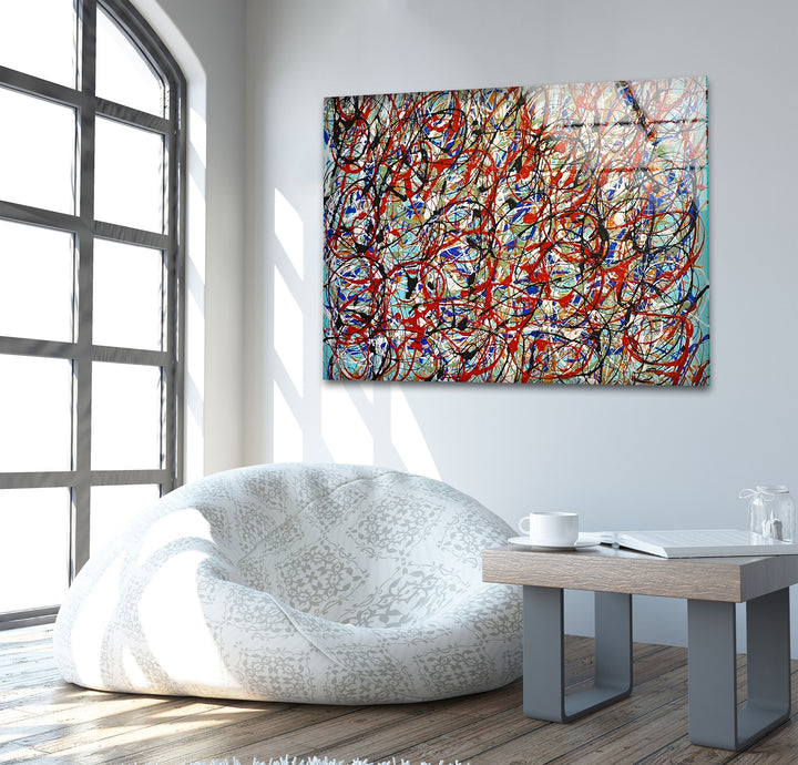 Abstract Art Pablo Picasso Glass Wall Art